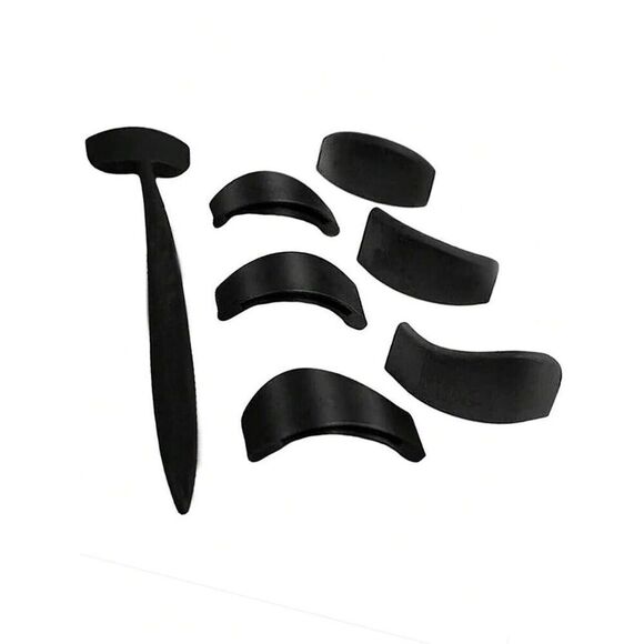 6-In-1 Silicone Printing Tool Eyeshadow Shaper Stencil Eye Makeup Stamp NEW - Picture 6 of 13